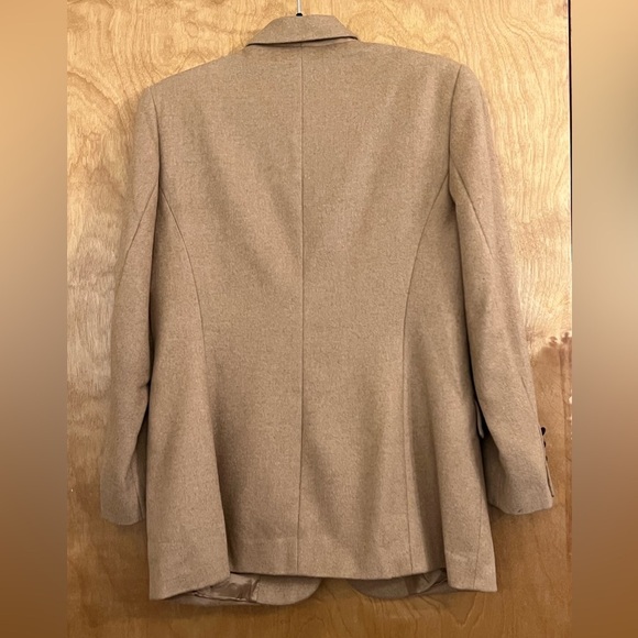 Talbots Pure Camel Hair Blazer 8 - Picture 2 of 7